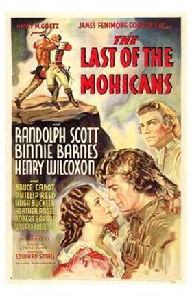 Framed Last of the Mohicans - tall Print