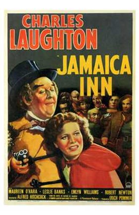 Framed Jamaica Inn Charles Laughton Print