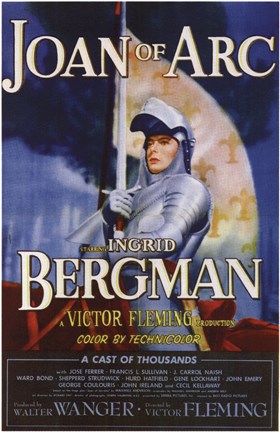 Framed Joan of Arc Print