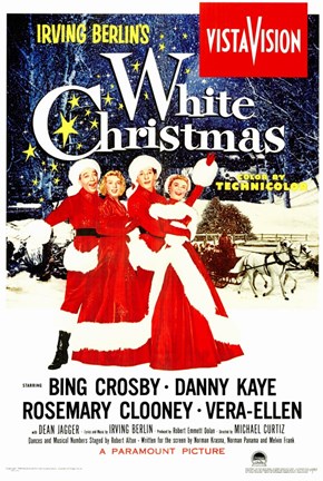 Framed White Christmas Print
