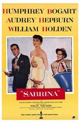 Framed Sabrina - Humphrey Bogart Print
