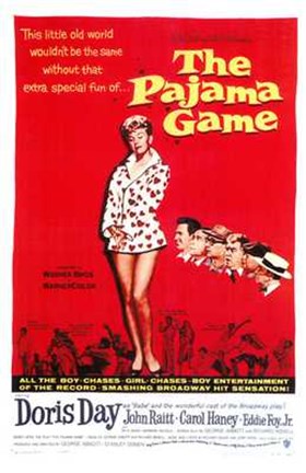 Framed Pajama Game Print