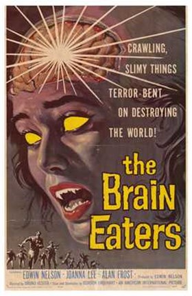 Framed Brain Eaters Print