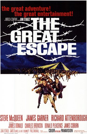 Framed Great Escape Running Print