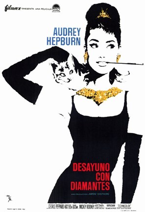 Framed Breakfast At Tiffany's (spanish) Print