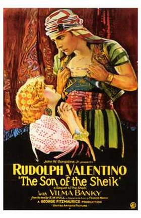 Framed Son of the Sheik Print