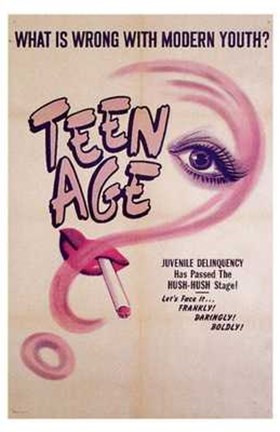Framed Teen Age Print