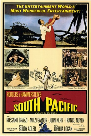 Framed South Pacific Print