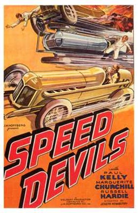 Framed Speed Devils Print