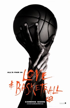 Framed Love and Basketball Print