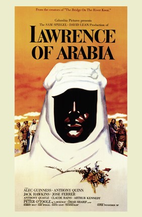 Framed Lawrence of Arabia Print