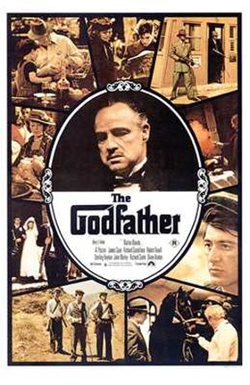 Framed Godfather Scenes Print