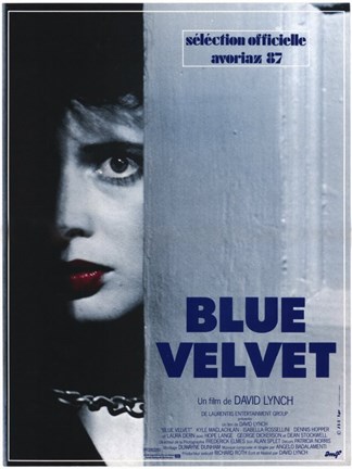 Framed Blue Velvet David Lynch Print