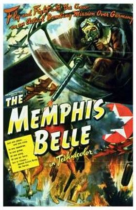 Framed Memphis Belle: a Story of a Flying Fortr Print