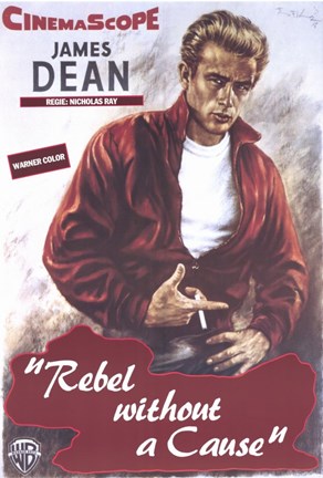Nostalgic Art Blechpostkarte JAMES DEAN Rebel Without A Cause smoke # 