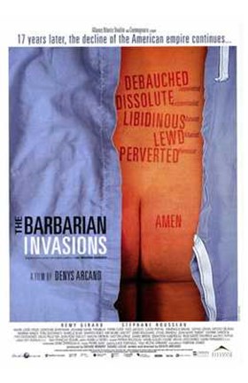 Framed Barbarian Invasions - butt Print