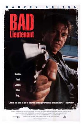 Framed Bad Lieutenant - man with a gun Print