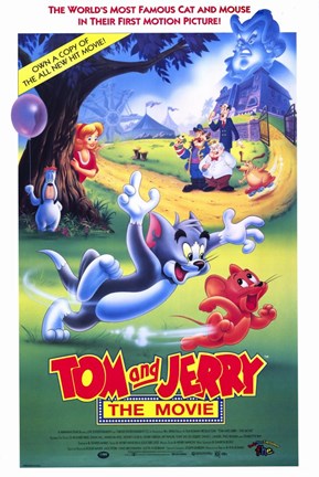 Framed Tom and Jerry - The Movie Print