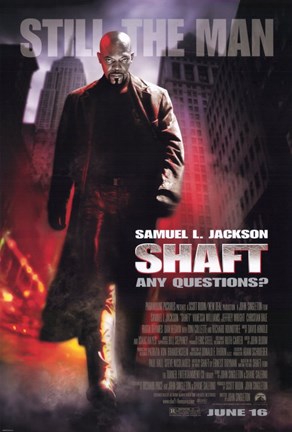 Framed Shaft Still the Man Print