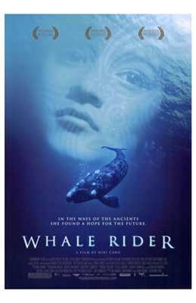 Framed Whale Rider Print