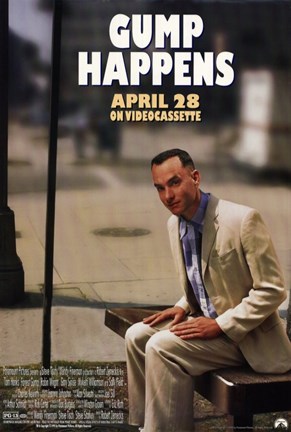 Framed Forrest Gump Gump Happens Print