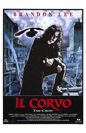 Framed Crow (spanish) Print