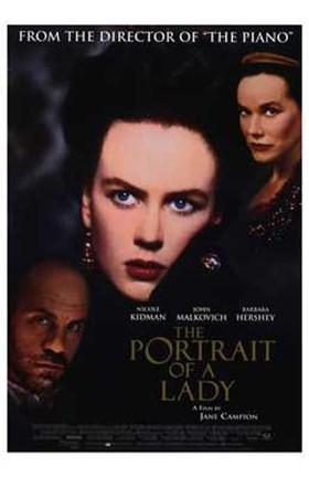 Framed Portrait of a Lady Print