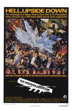 Framed Poseidon Adventure Print