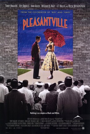 Framed Pleasantville Tobey Maguire Print