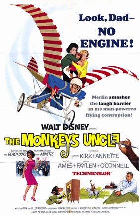 Framed Monkeys Uncle Print