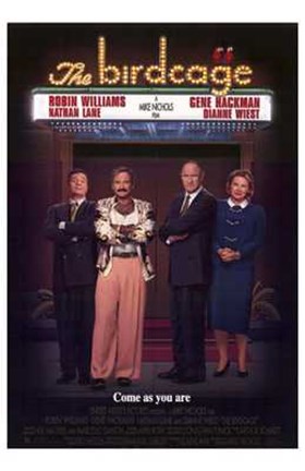 Framed Birdcage Print