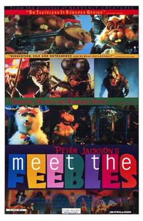 Framed Meet the Feebles Print
