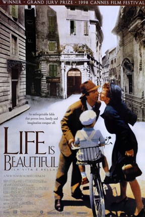 Framed Life is Beautiful Cannes Film Festival Print