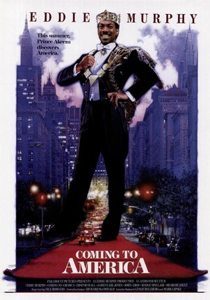 Framed Coming to America Print
