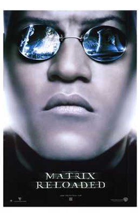 Framed Matrix Reloaded Morpheus Print