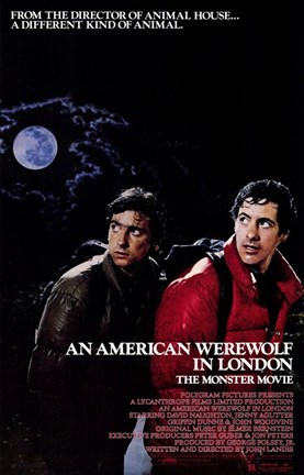 Framed American Werewolf in London Print