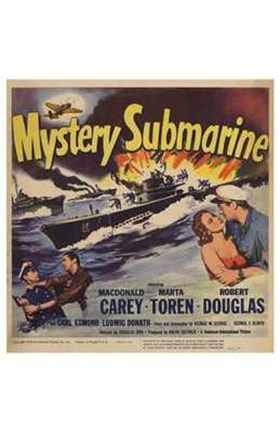 Framed Mystery Submarine Print