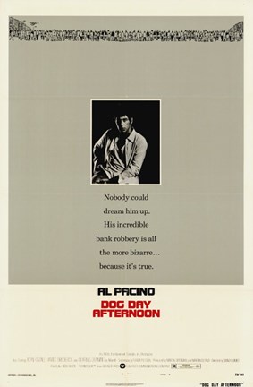 Framed Dog Day Afternoon - Al Pacino Print