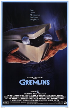 Framed Gremlins By Steven Spielberg Print