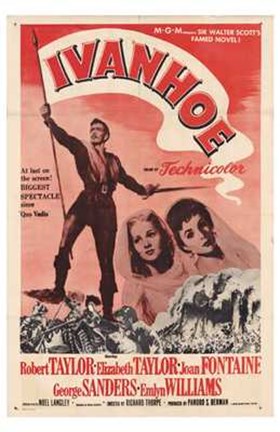 Framed Ivanhoe Print