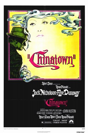 Framed Chinatown Movie Print