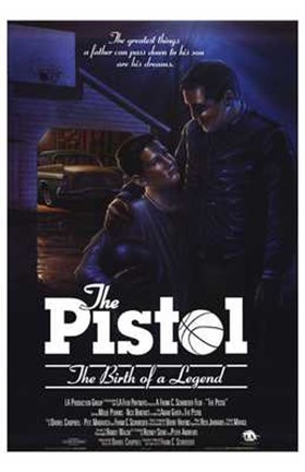 Framed Pistol: the Birth of a Legend Print