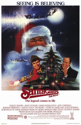 Framed Santa Claus: the Movie Print