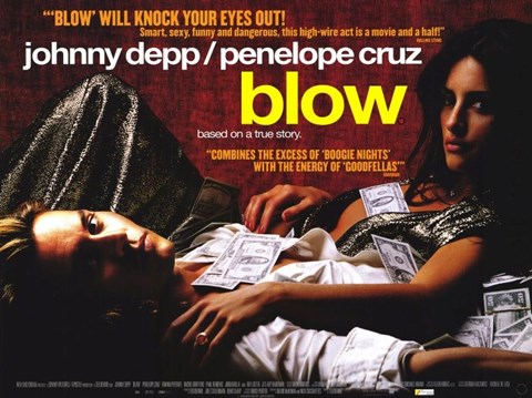 Framed Blow Movie Print