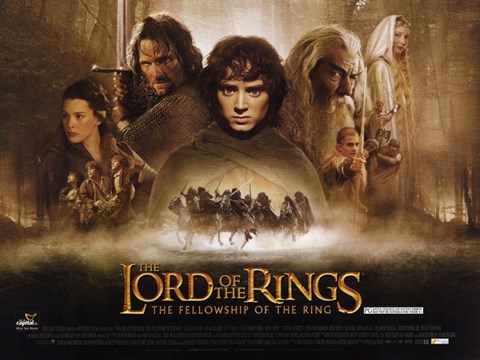 Lord of the Rings: The Fellowship of the Ring Fine Art Print by