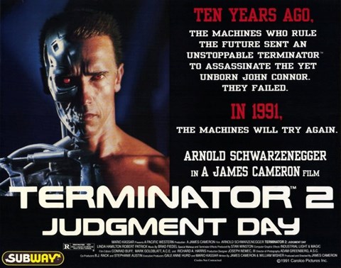 Framed Terminator 2: Judgment Day Print