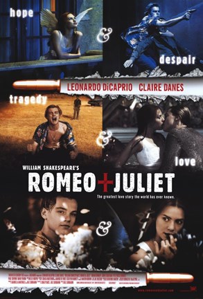 Framed William Shakespeare&#39;s Romeo Juliet Scenes Print