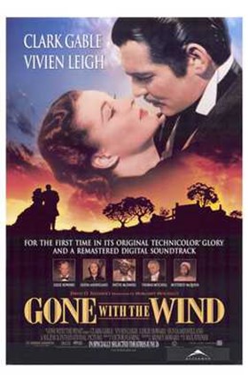 Framed Gone with the Wind Scarlett O'Hara Print