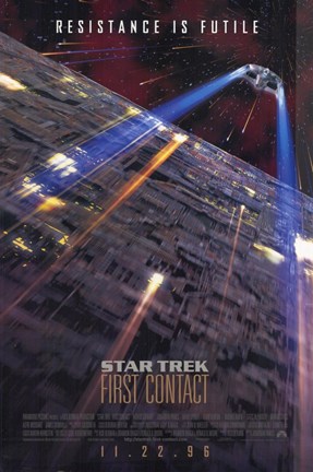 Framed Star Trek: First Contact Print