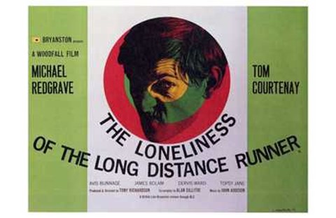 Framed Loneliness of the Long Distance Runner Print